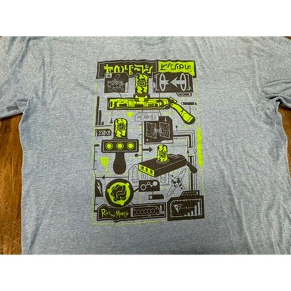 LootCreate T-Shirt 3XL, Blue W/Graphics - Picture 3 of 7